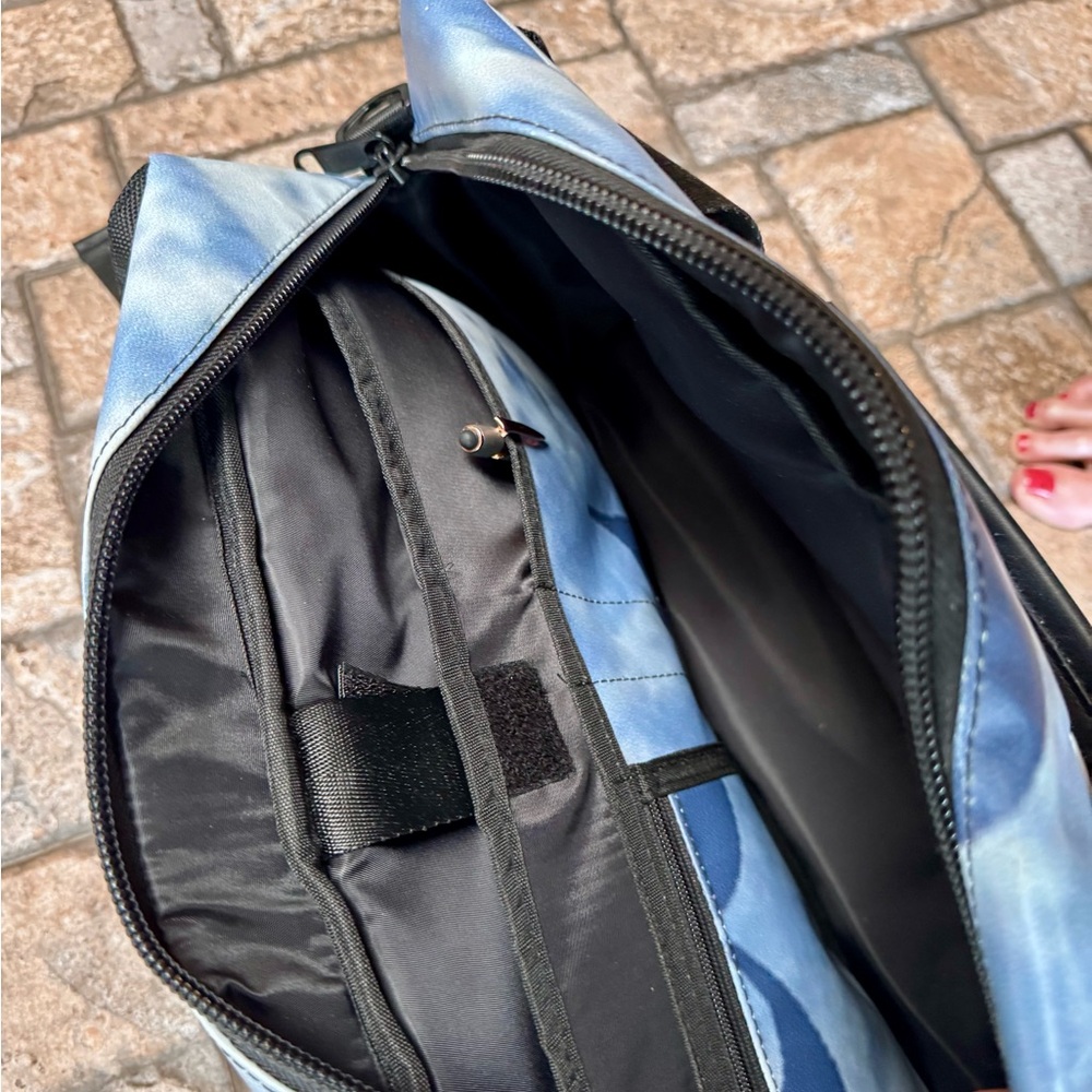 Rareform Sky Blue and Black Men's Backpack & briefcase - Picture 3 of 5